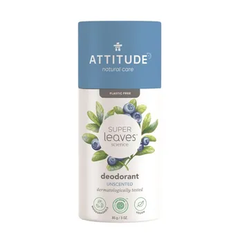 ATTITUDE Super leaves Přírodní tuhý deodorant bez vůně 85 g