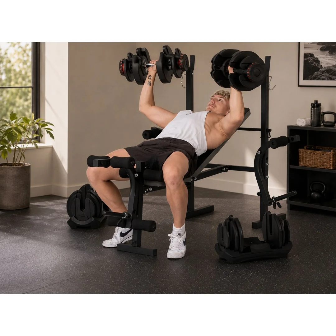 VIFITO Posilovací lavice bench press Bench U150