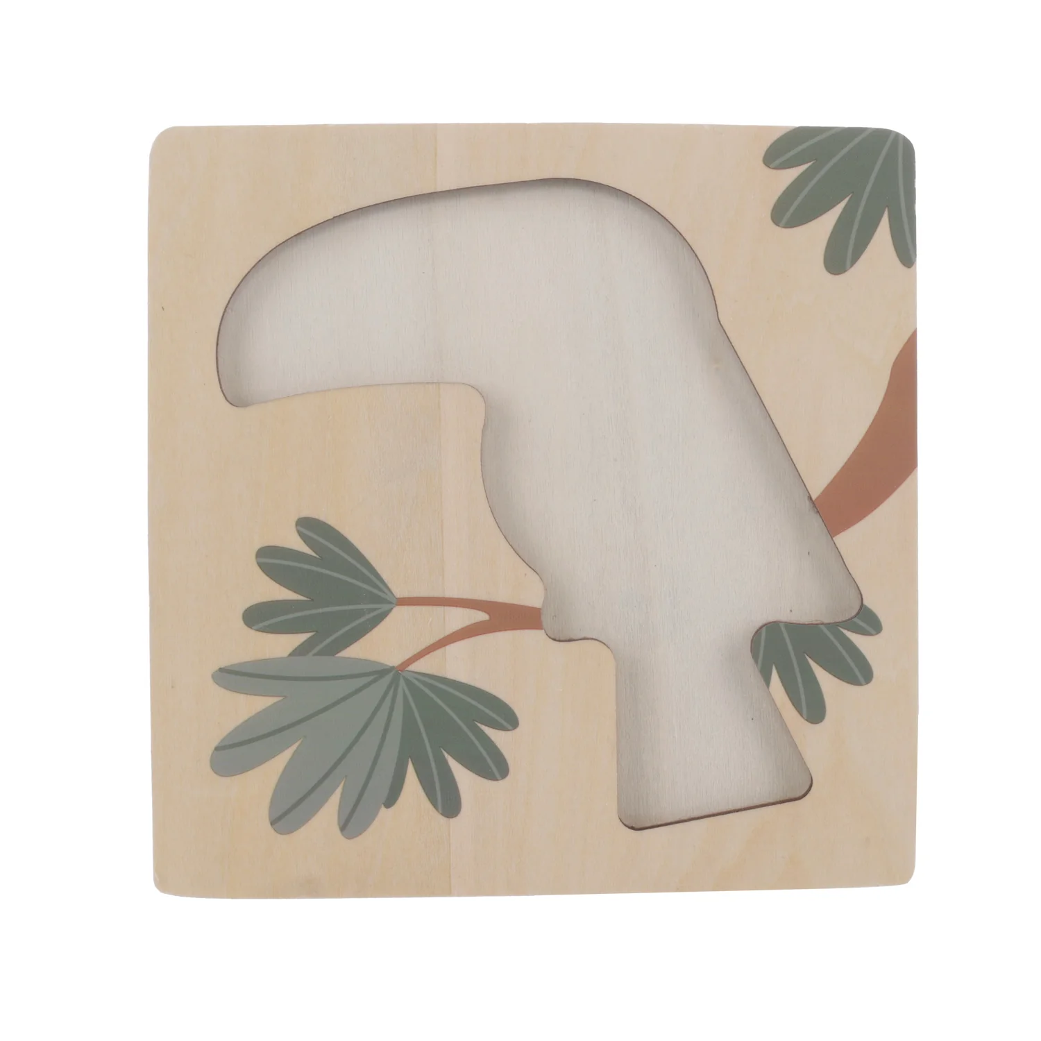 Zopa Dřevěné puzzle malé, Toucan 1