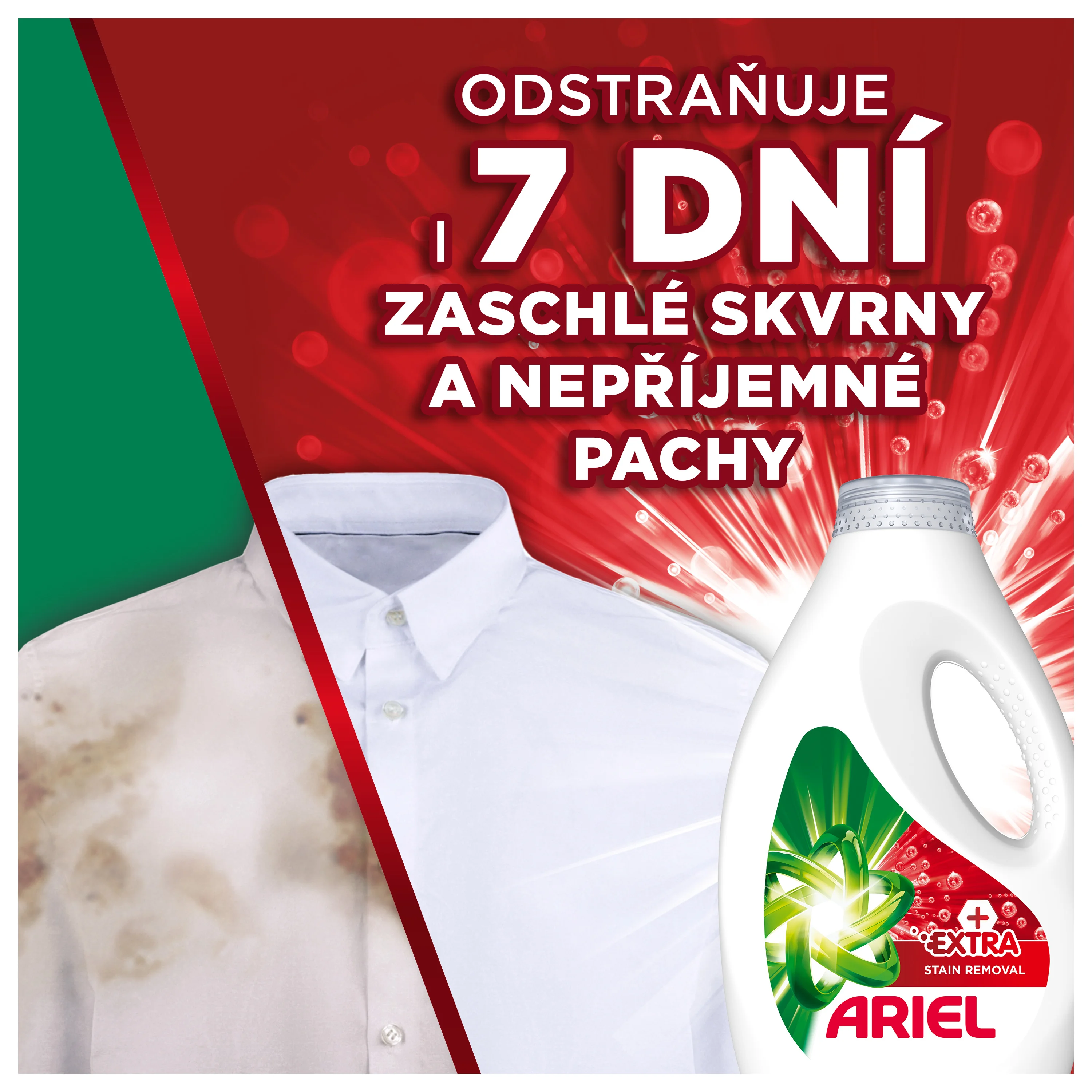 Ariel Extra Clean prací gel 2,25 l 50 praní
