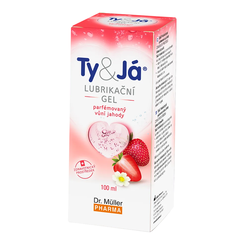 Dr. Müller Ty&Já Lubrikační gel parfémovaný 100 ml jahoda