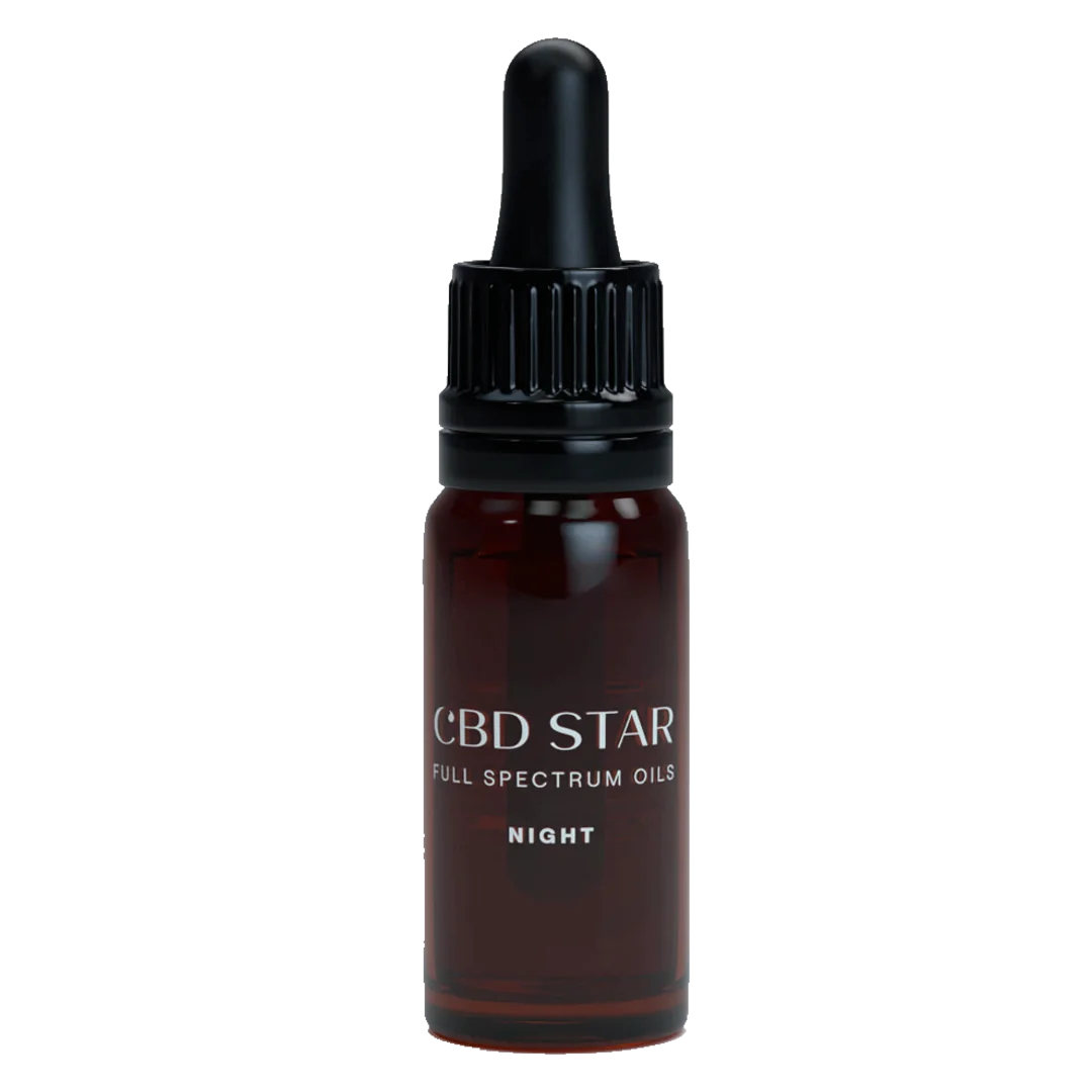 cbdstar CBD “NIGHT” olej 10% - 10ml Full Spectrum CBD, 10 ml