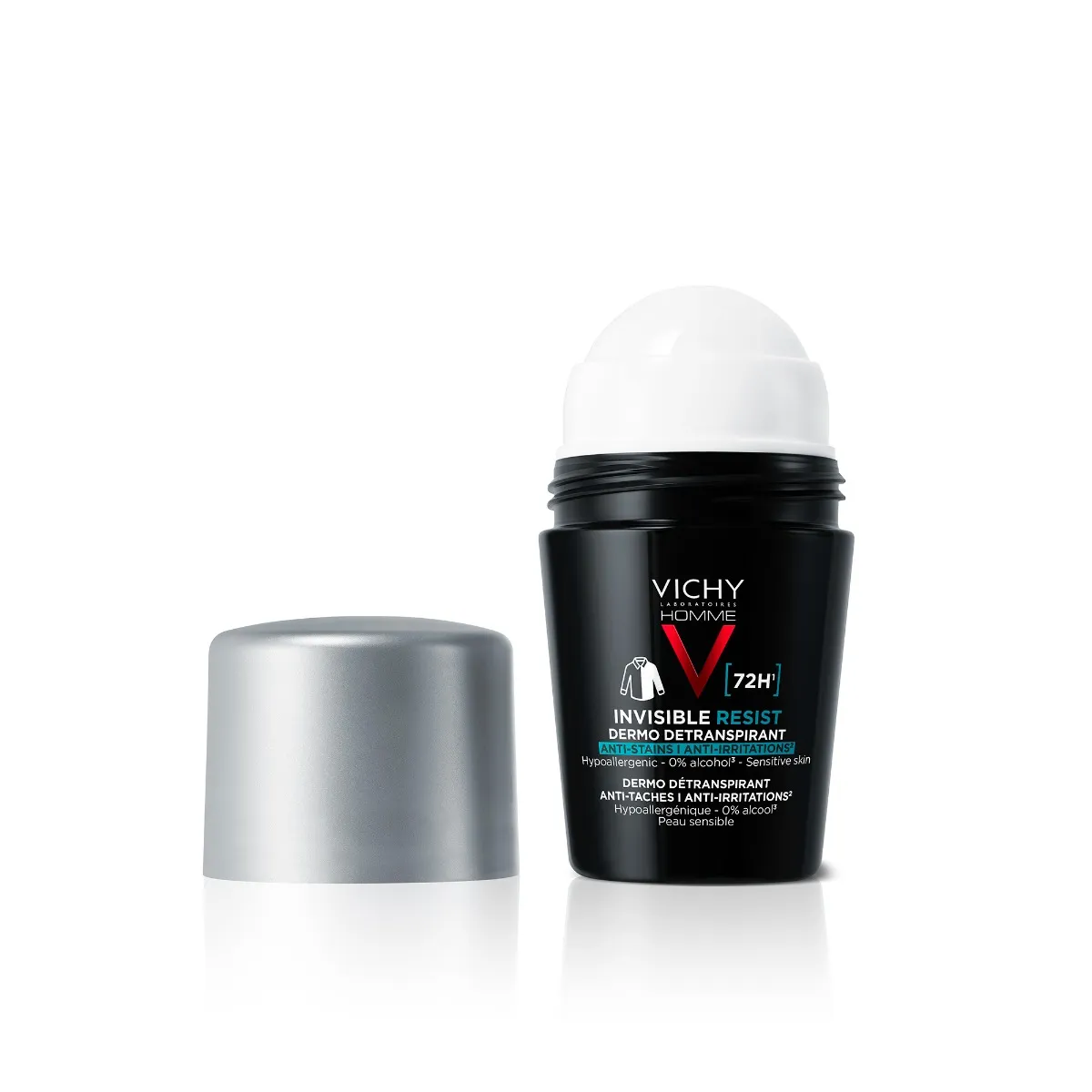Vichy Homme Invisible Resist 72h Antiperspirant roll-on 50 ml