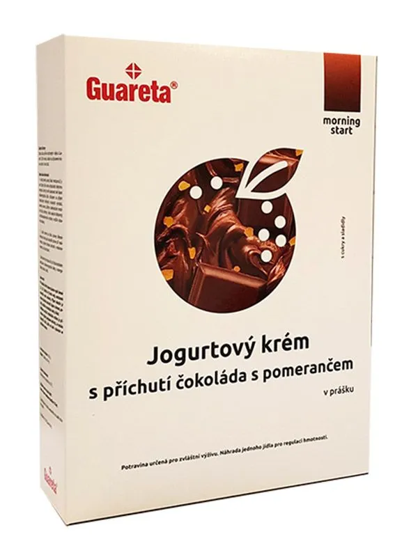 Guareta Morning Start jogurtový krém v prášku čokoláda s pomerančem 3 sáčky