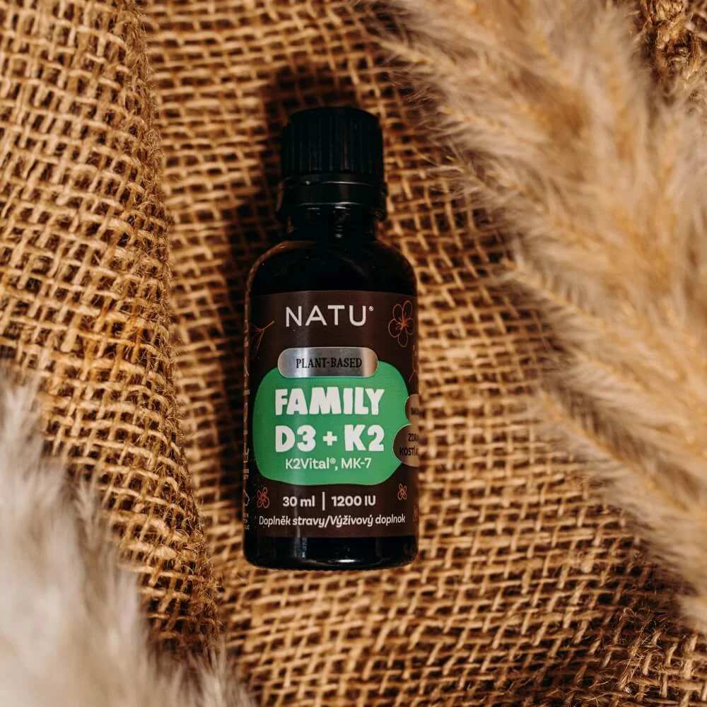 NATU Family Vitamin D3+K2 30 ml
