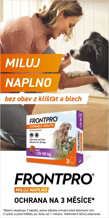 Frontpro. Miluj naplno. Ochrana na 3 měsíce*