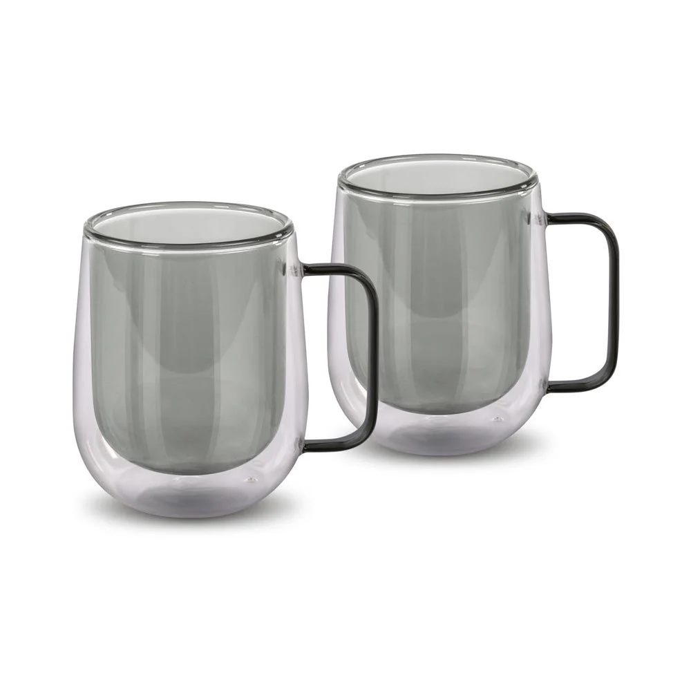 LAMART LT9123 Vaso sklenice na čaj 250 ml 2 ks černé