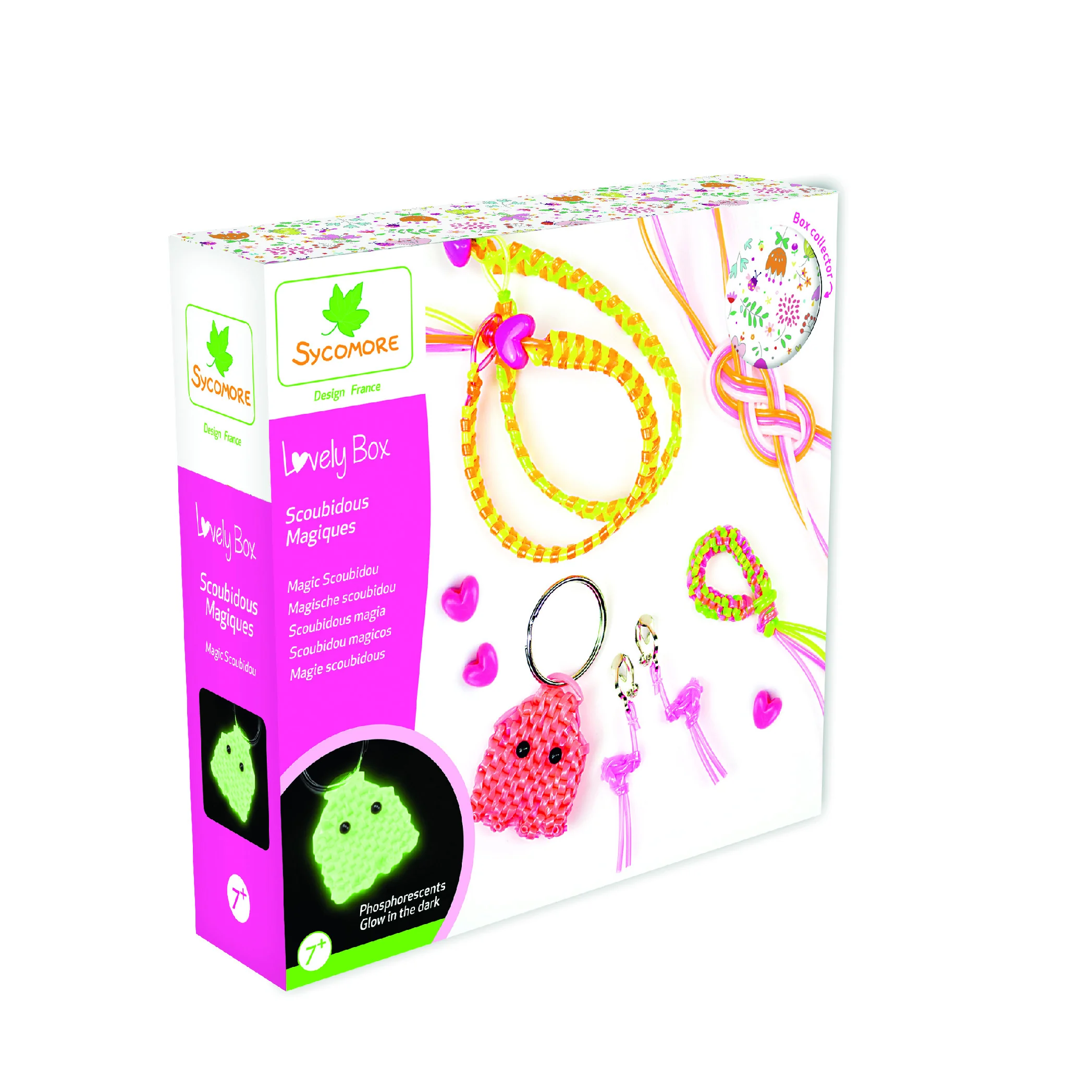 Sycomore Lovely Box - Scoubidou - magické bužírky