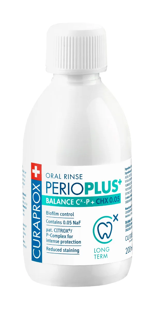 Curaprox Perio Plus+ Balance ústní voda 200 ml