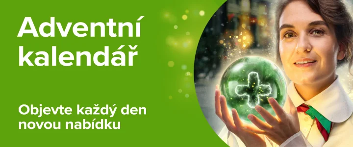 Adventní kalendář. Objevte každý den novou nabídku.
