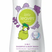 ATTITUDE Little leaves Dětské tělové mýdlo a šampon 2v1 vanilka hruška