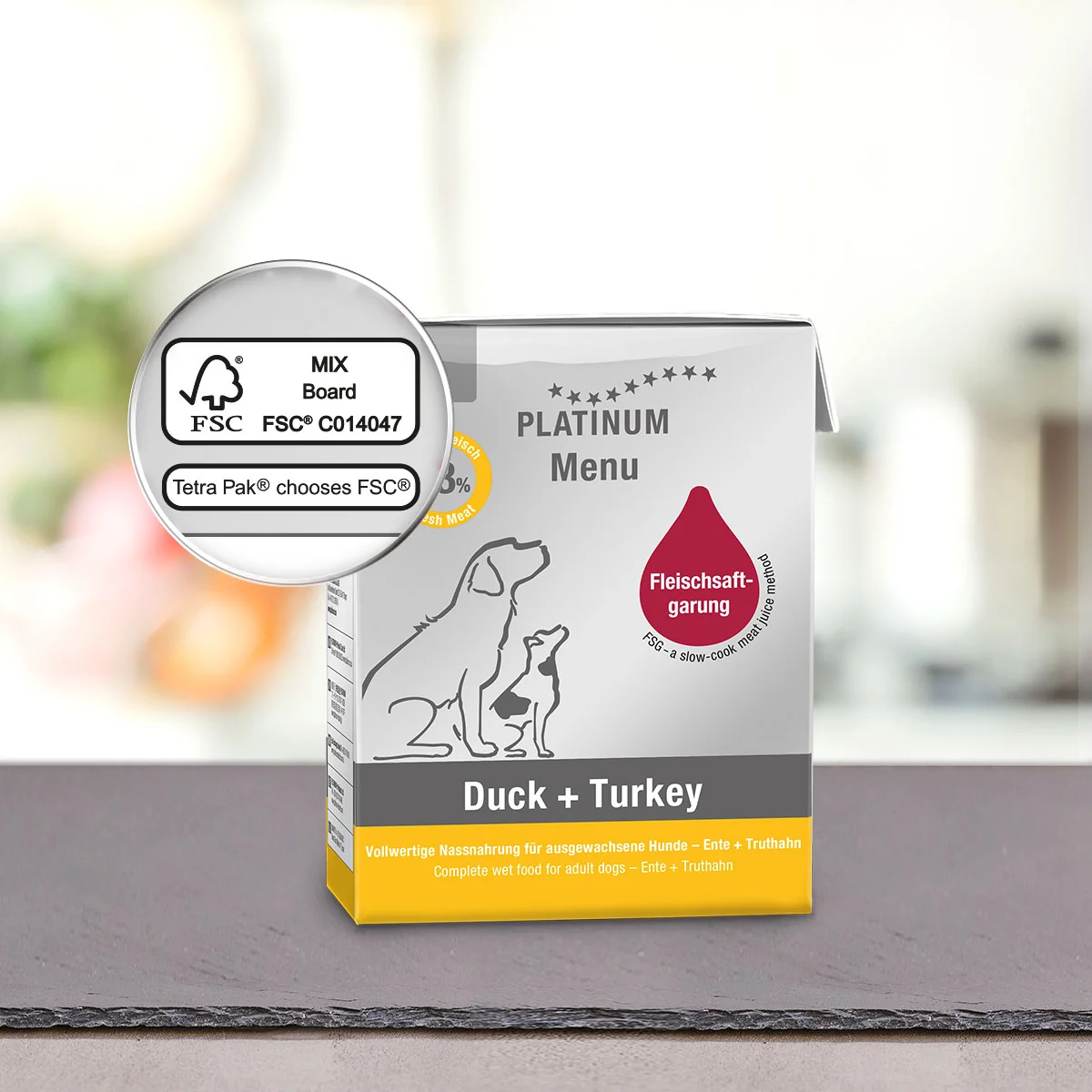 Platinum Menu Duck + Turkey - Kachna + Krocan 90 g
