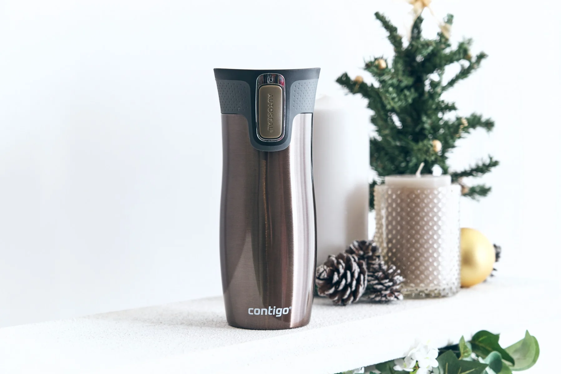 Contigo Termoláhev West Loop Latte bronzová 470 ml
