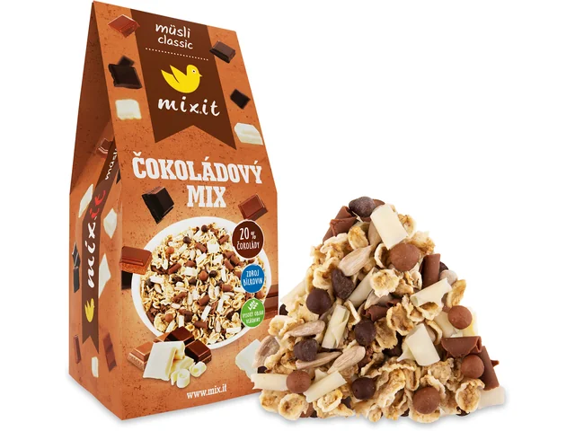 Mixit Müsli classic Čokoládový mix 440 g