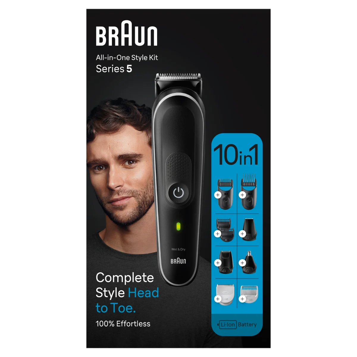 Braun Series 5 5440 zastřihovač a holicí strojek black