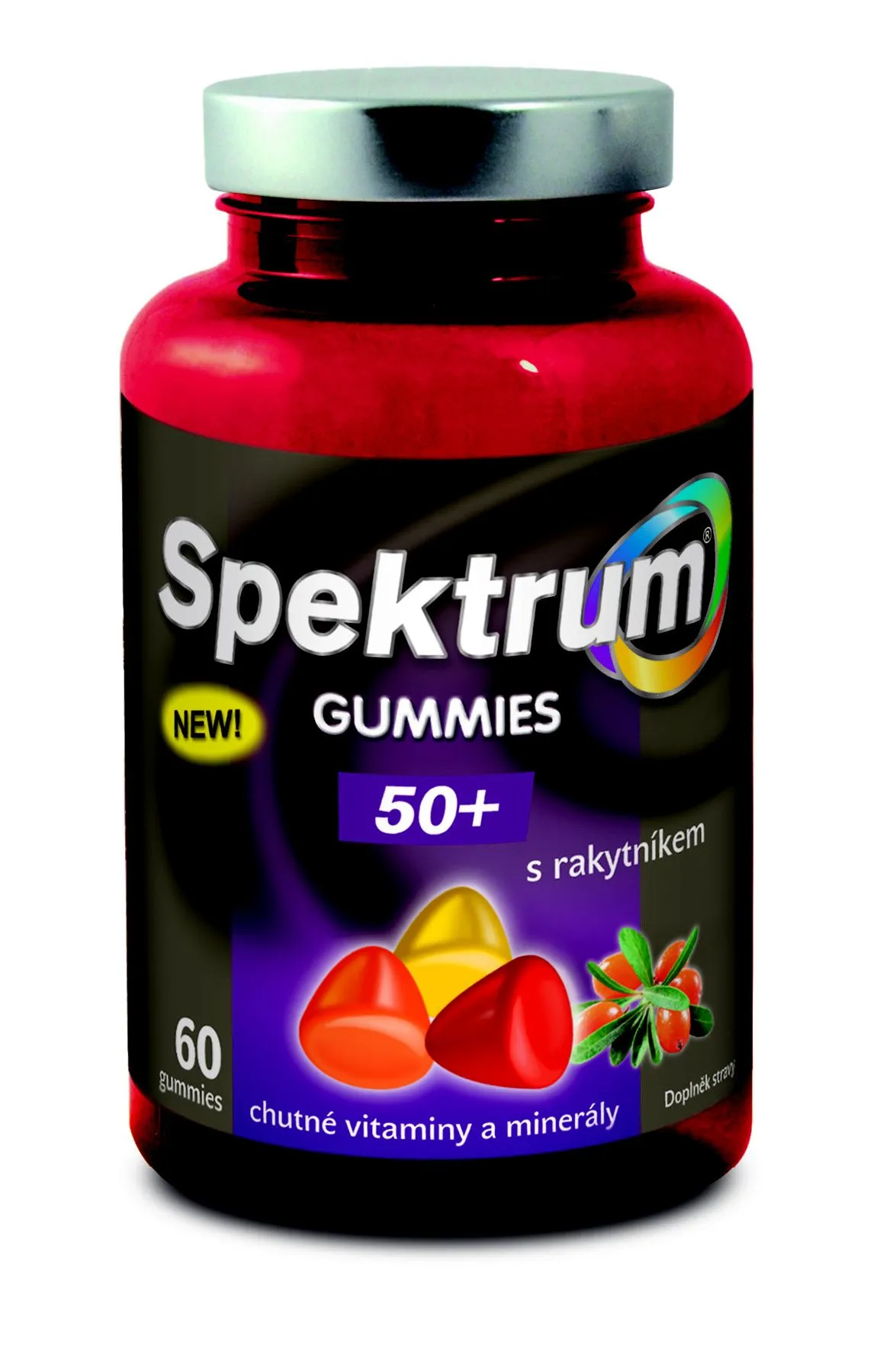 Spektrum Gummies 50+ s rakytníkem 60 tablet