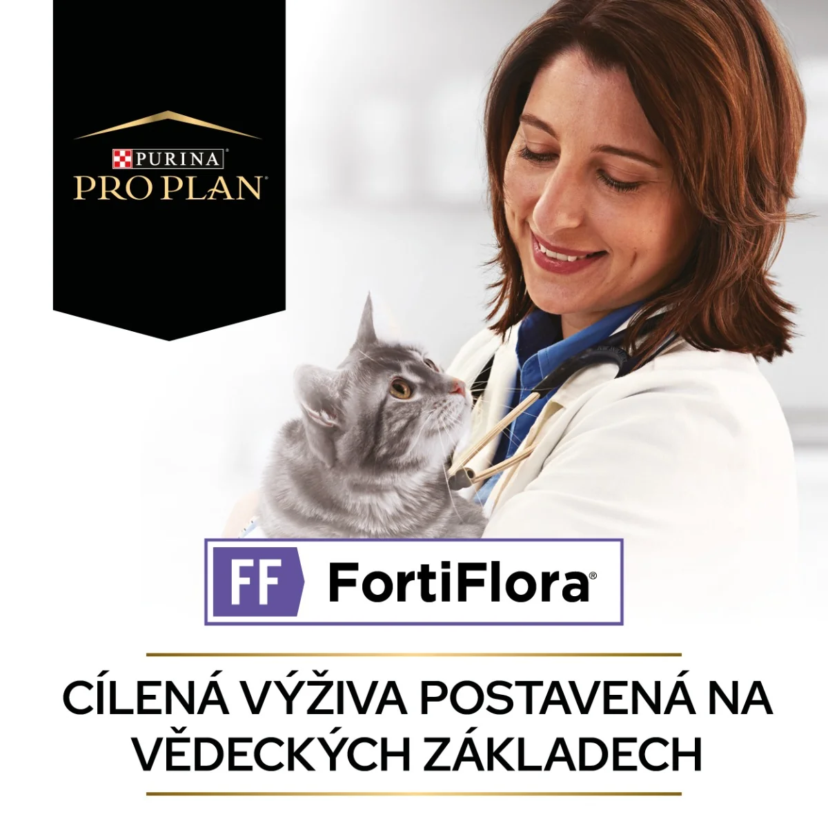 Purina Pro Plan Fortiflora probiotikum pro kočky prášek 30x1 g