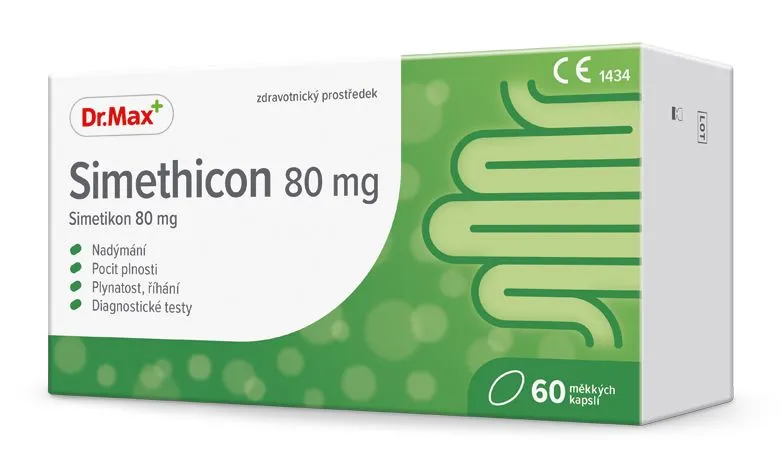 Dr. Max Simethicon 80 mg 60 kapslí