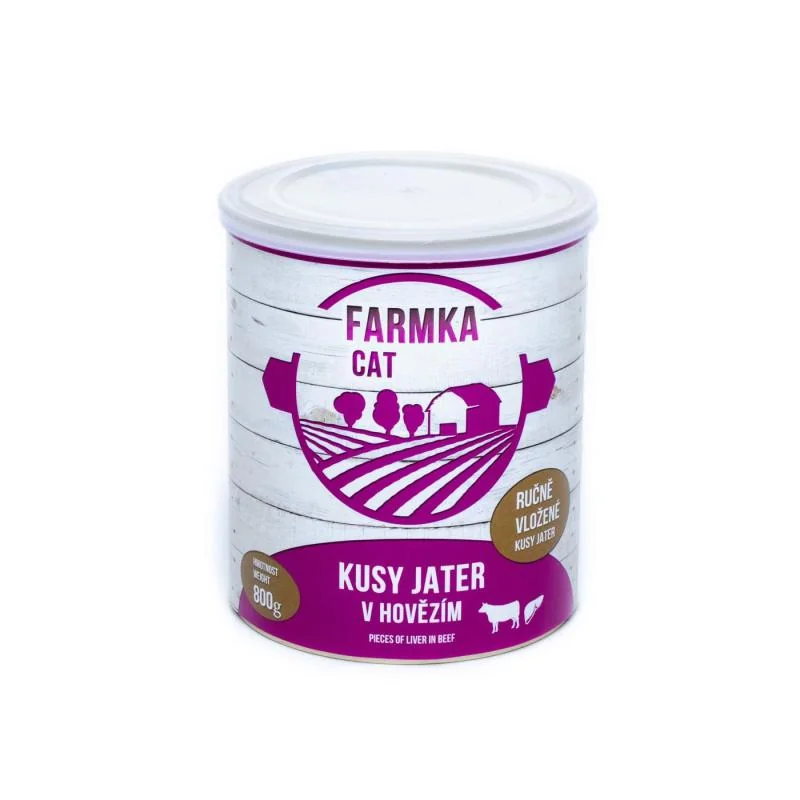 Sokol Falco FARMKA CAT s játry 800g