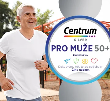 Centrum multivitamín pro muže 50+. Dejte svému tělu to, co potřebuje. Žijte naplno! Centrum multivitamín pro muže 50+. Dejte svému tělu to, co potřebuje. Žijte naplno!