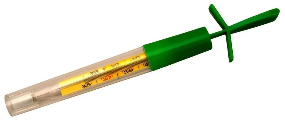 Exatherm Teploměr lékařský se sklepávacím pouzdrem 1 ks