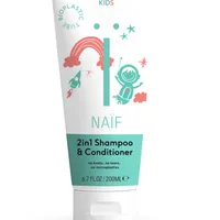 NAIF Dětský šampon a kondicionér 2v1 pro snadné rozčesávání