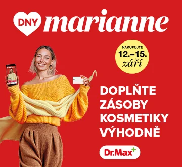 Dny Marianne 12. – 15. září 2025. Doplňte zásoby kosmetiky výhodně. Dny Marianne 12. – 15. září 2025. Doplňte zásoby kosmetiky výhodně.