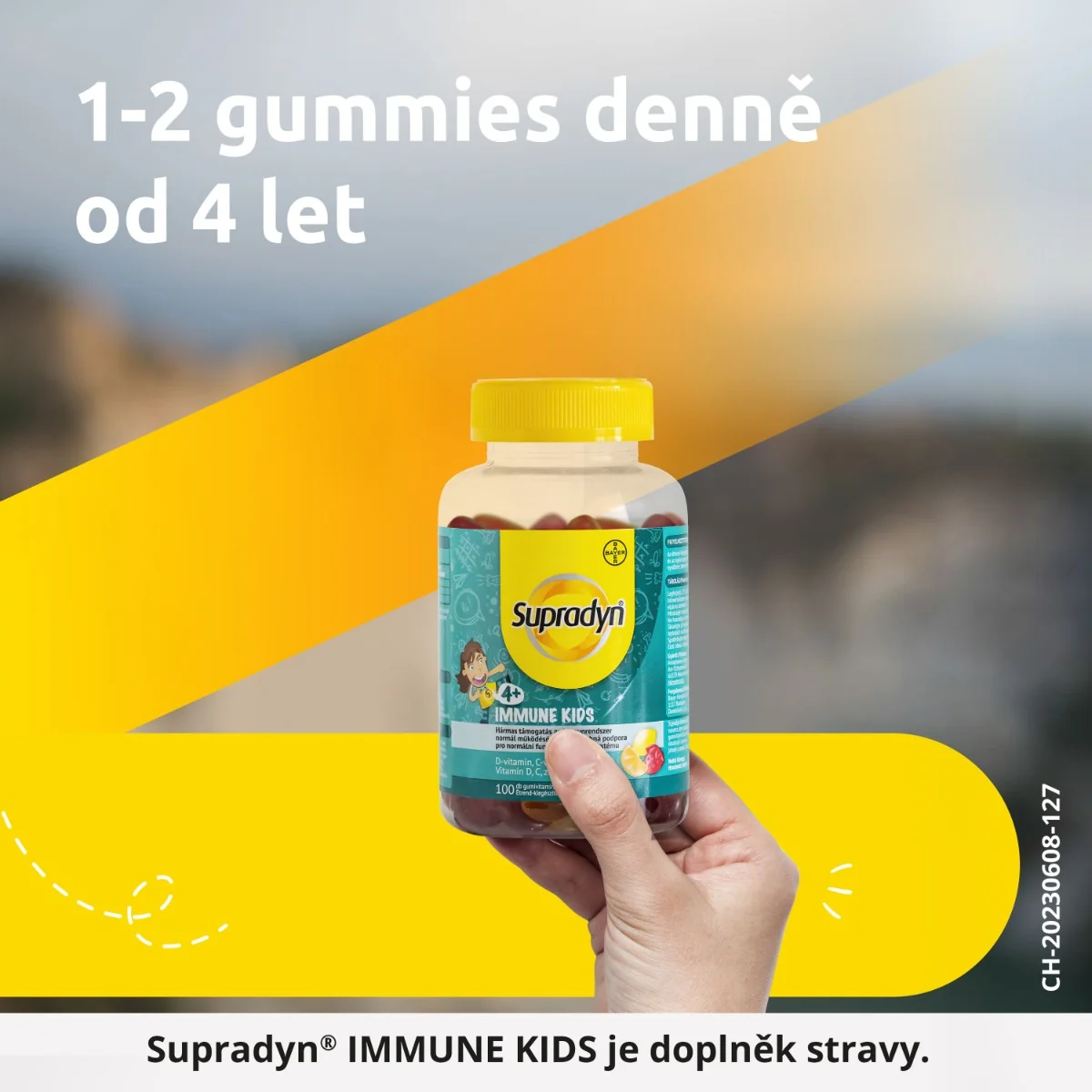 Supradyn Immune Kids želé 100 ks