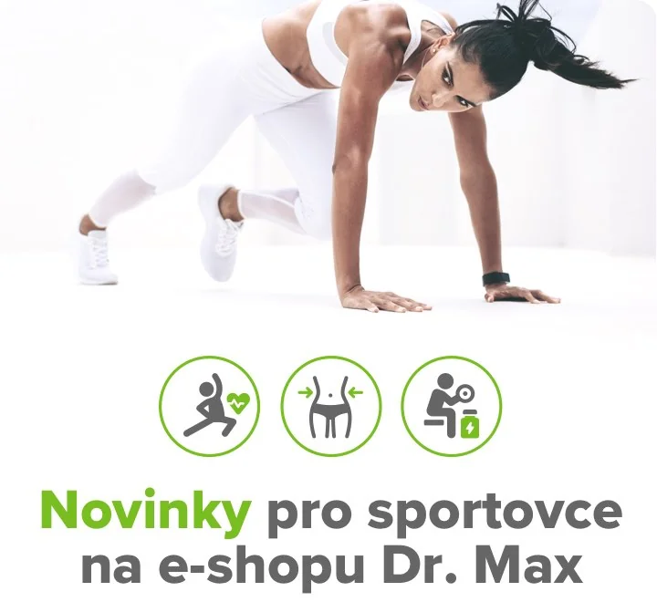 Novinky pro sportovce na e-shopu Dr. Max