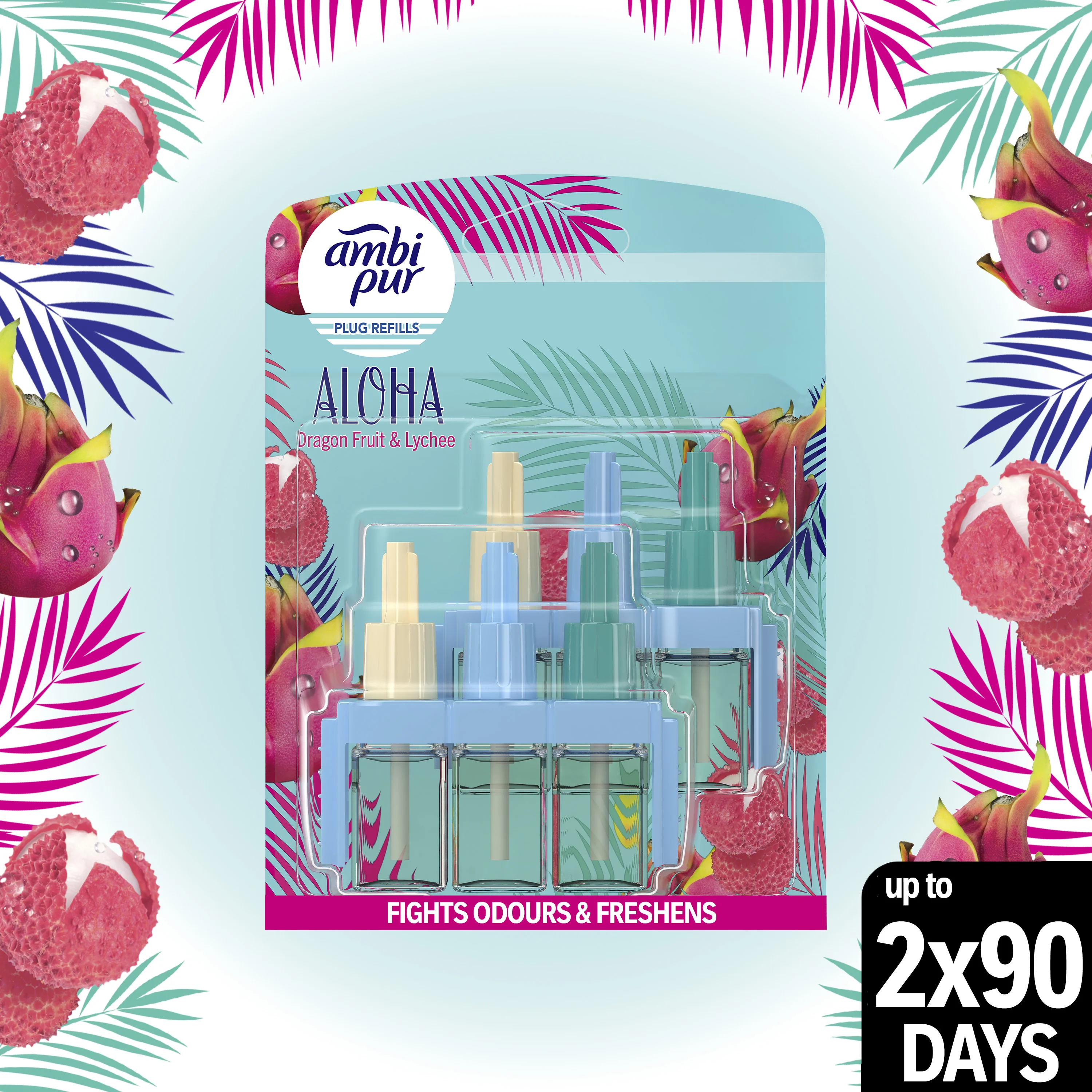 Ambi Pur 3volution Aloha náhradní náplň 2x20 ml