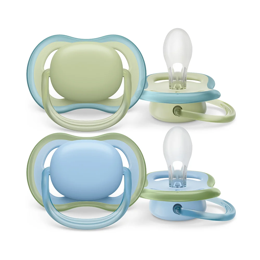 Philips Avent Šidítko Ultra air neutral 0–6m chlapec 2 ks modré