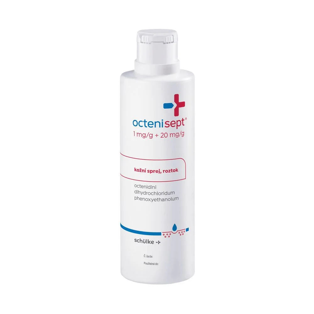 Octenisept 1 mg/g + 20 mg/g kožní roztok 250 ml