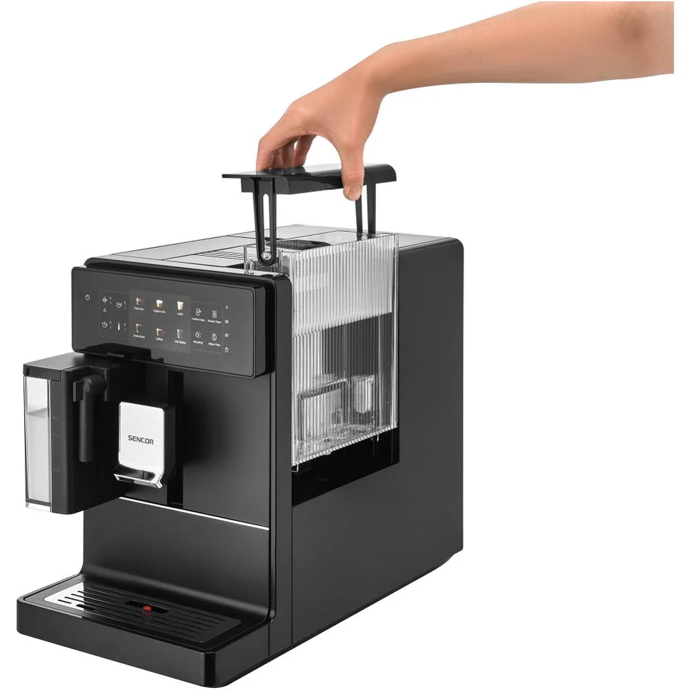 SENCOR SES 9300BK Espresso automatický kávovar černý