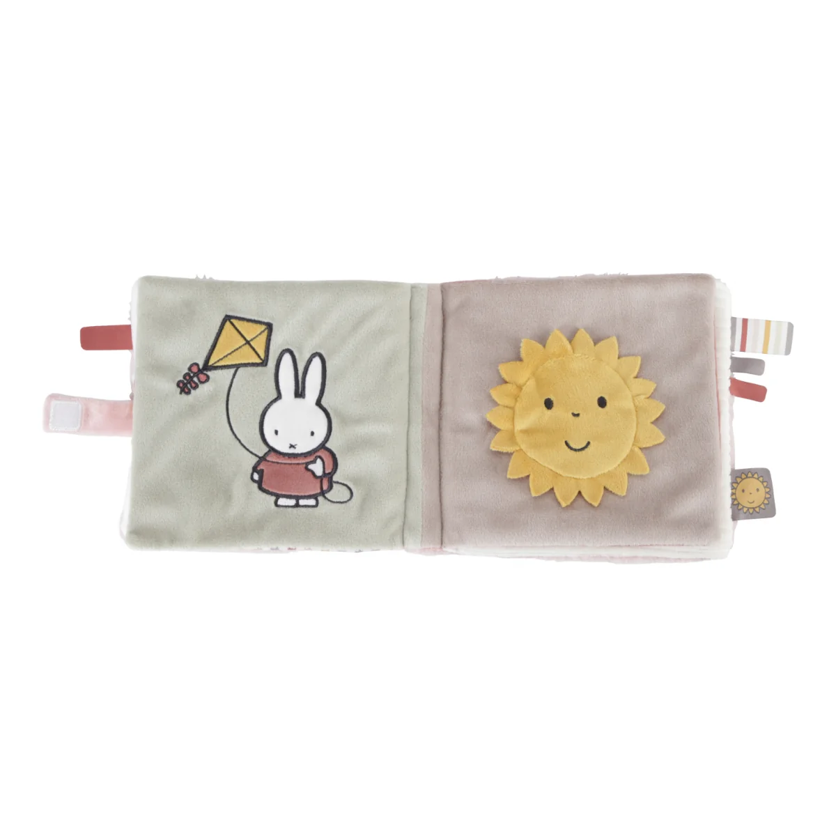 Little Dutch Textilní knížka Miffy Fluffy Pink