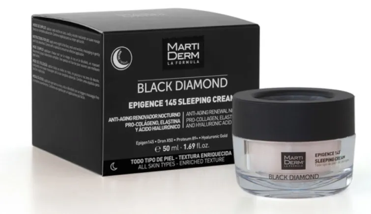 MARTIDERM Black Diamond Epigence 145 noční krém proti stárnutí pleti 50 ml