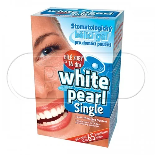 White Pearl Single stomatologický gel na bělení zubů 65g