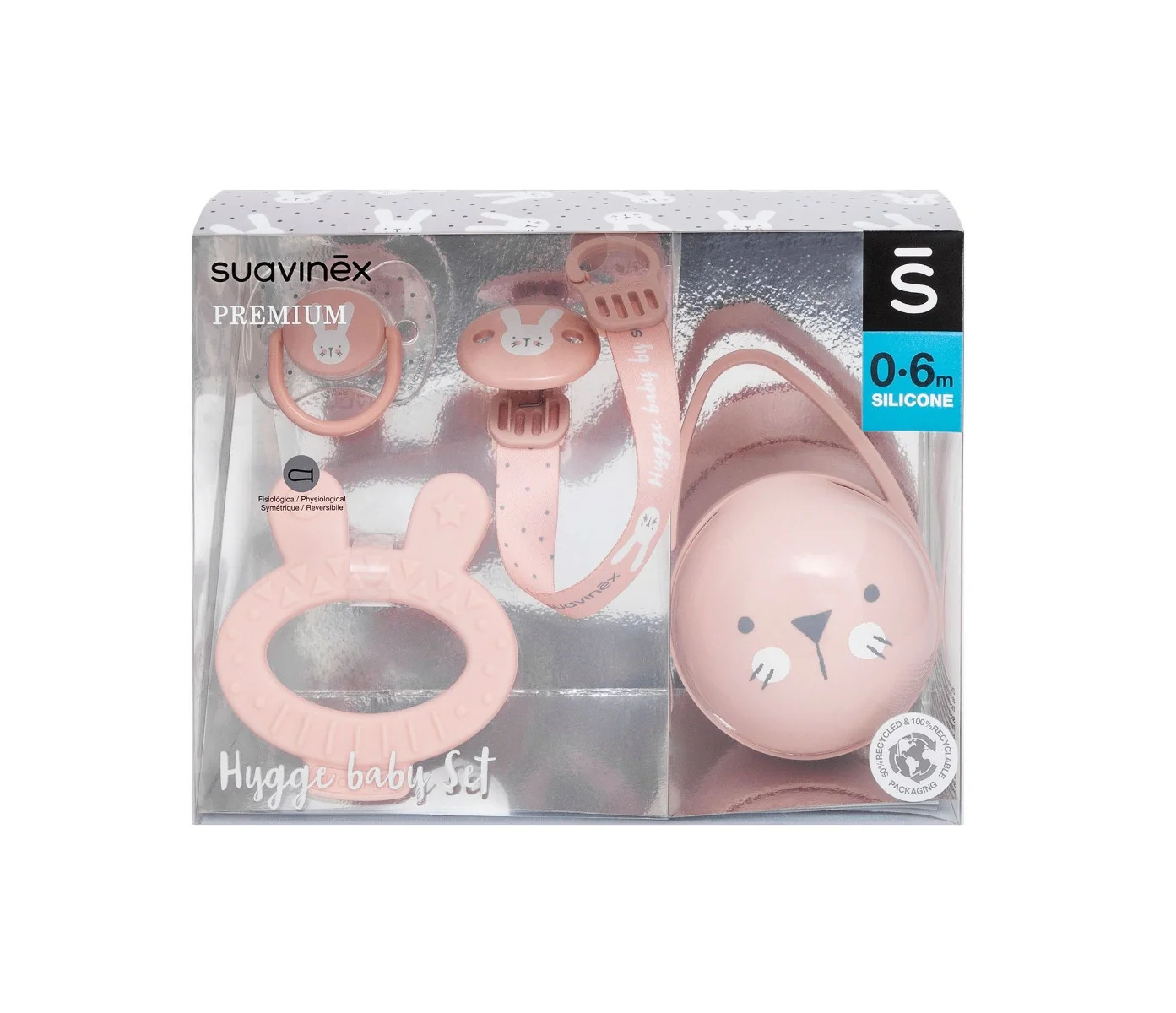 Suavinex Premium Hygge Dárkový set růžový