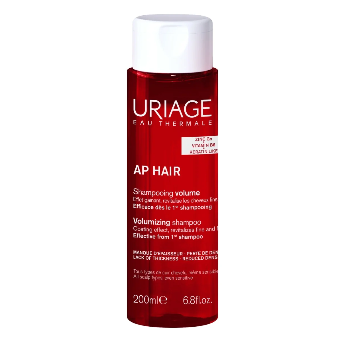 Uriage AP Hair Objemový šampon 200 ml