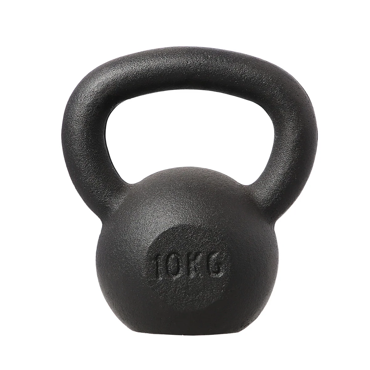HMS Litinový kettlebell KZG10 10 kg, černý