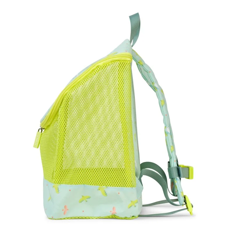 Saro Baby plážový batůžek Tropicool Green
