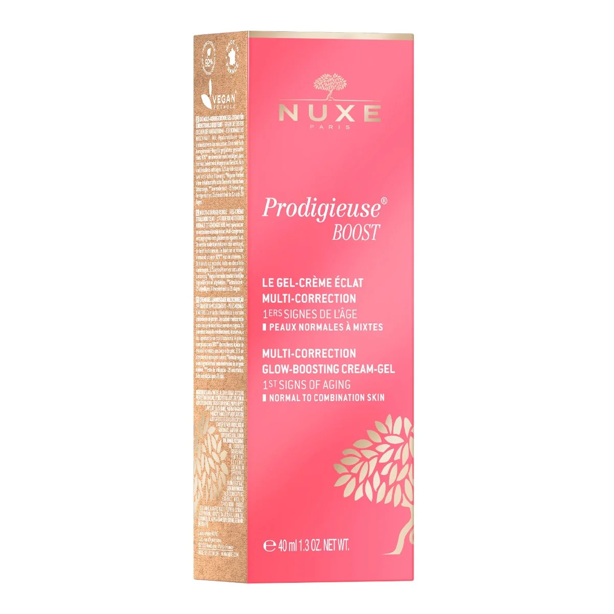 Nuxe Prodigieuse Boost Multi-korekční rozjasňující gel-krém 40 ml