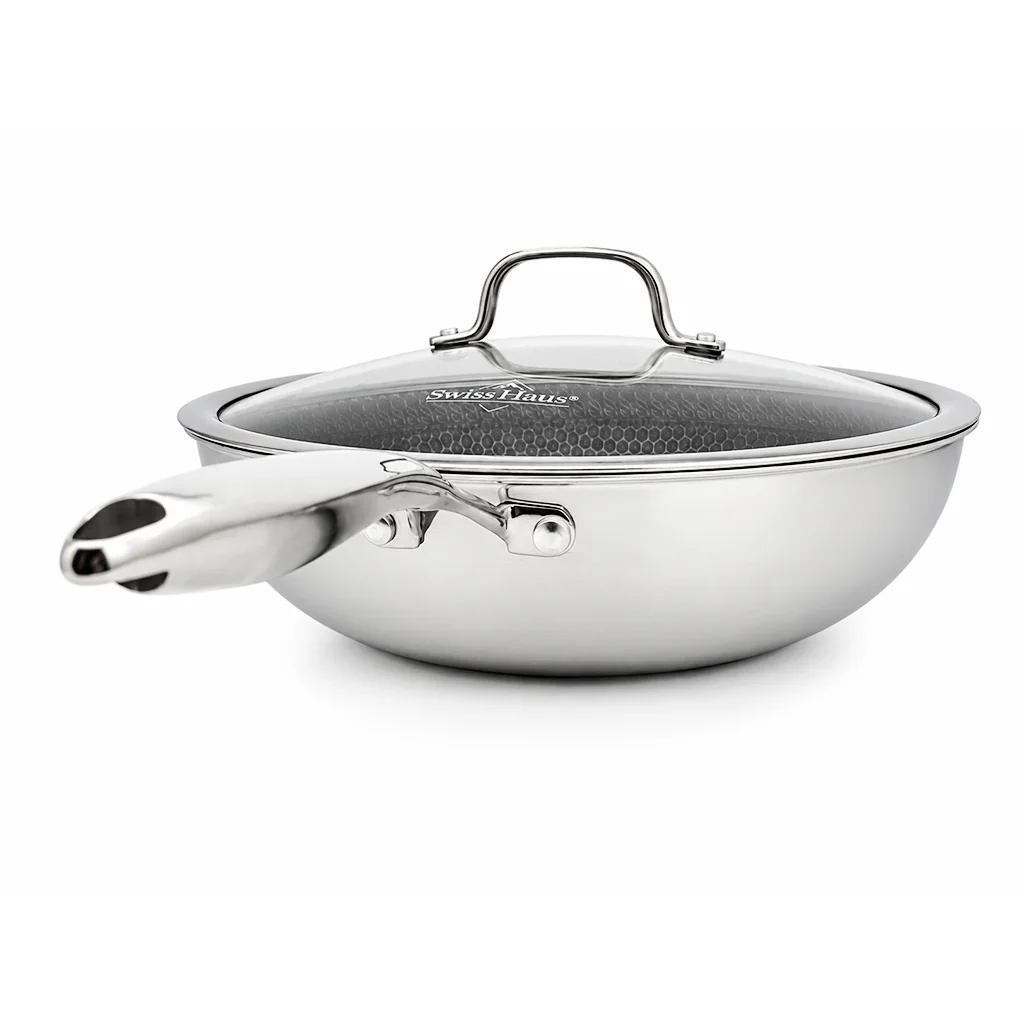 Swiss Haus Hybridní wok se safírovým povrchem 30 cm