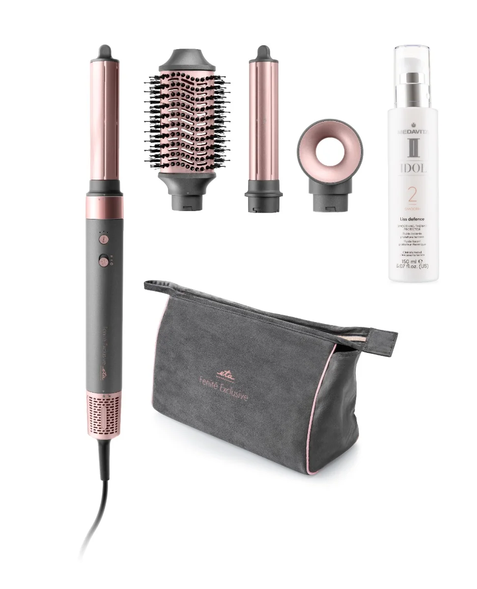 ETA Fenité Exclusive Liss Defense 0323 styler na vlasy šedý