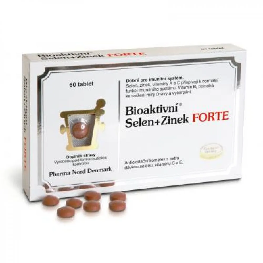 Bioaktivní Selen+Zinek FORTE 60 tablet