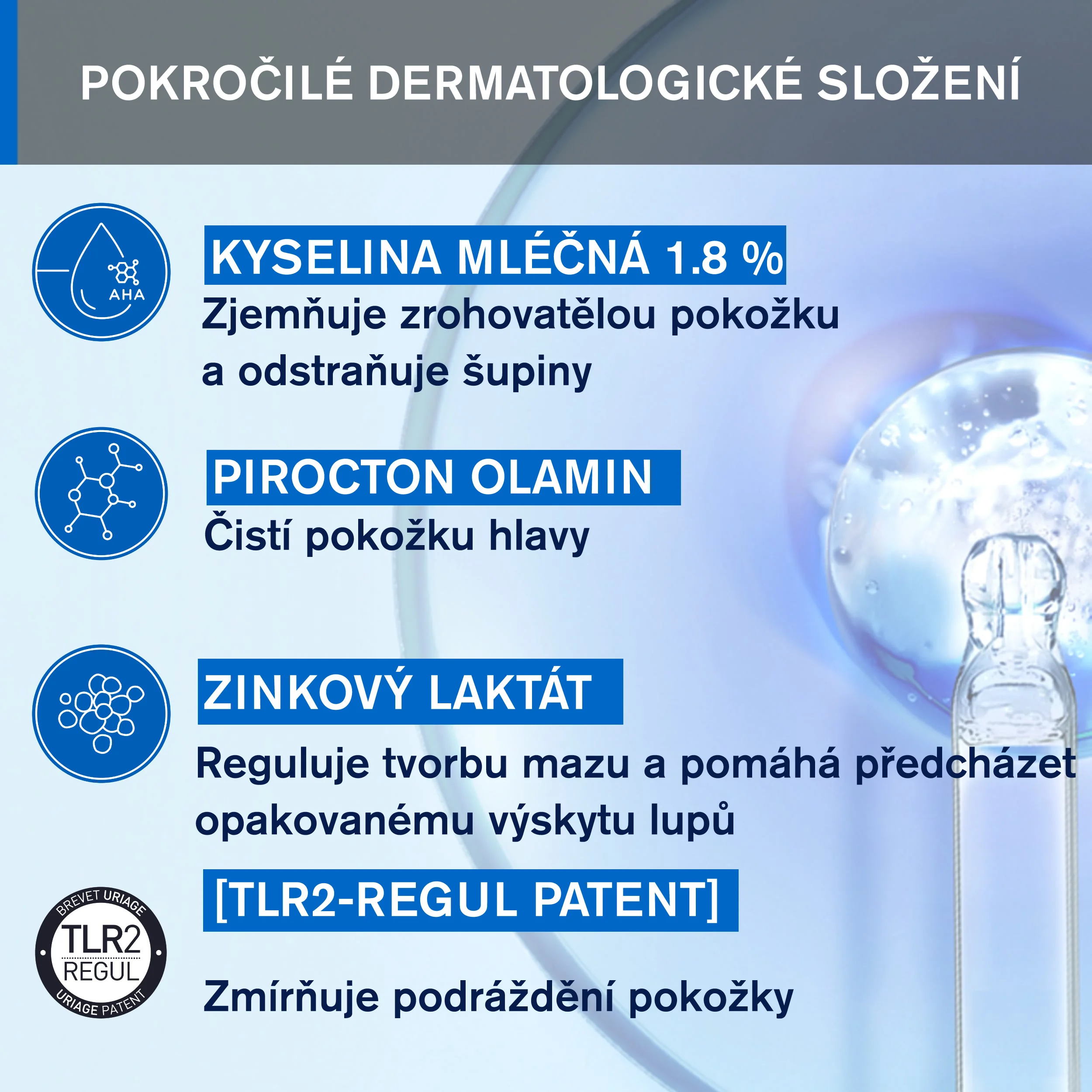 Uriage DS Hair Kerato-Reducing Shampoo šampon na podrážděnou pokožku 150 ml