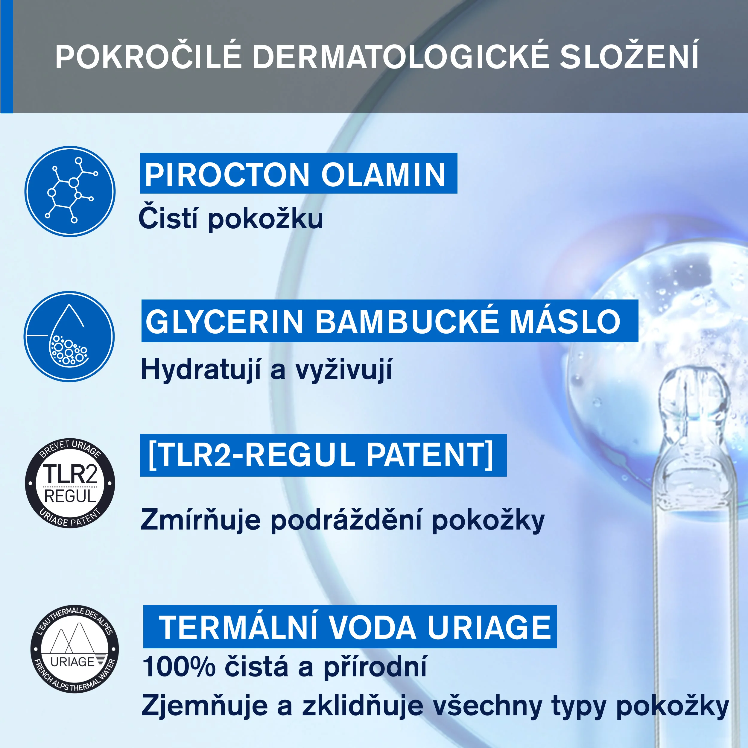 Uriage DS Zklidňující emulze proti lupům 40 ml