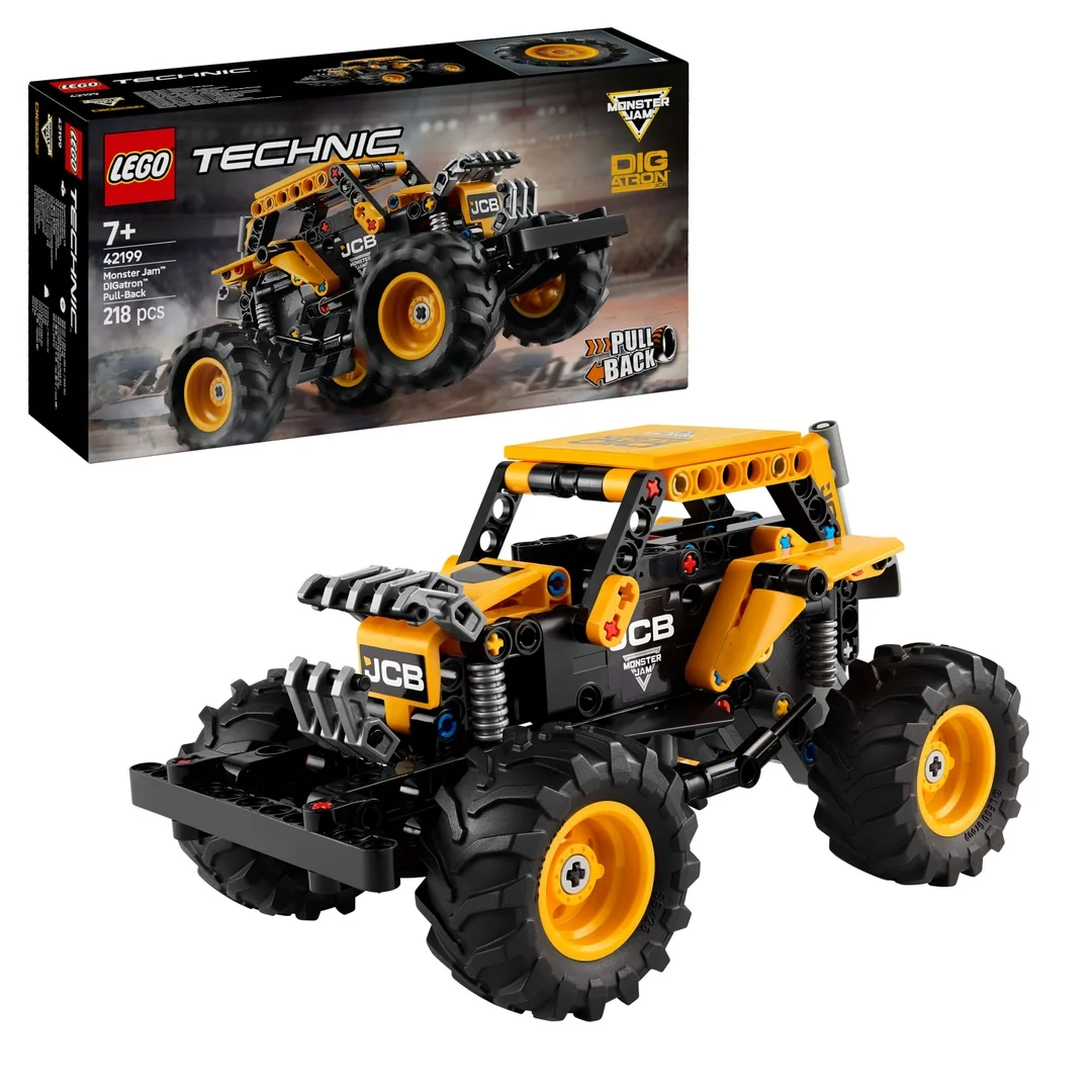 LEGO® Technic™ 42199 Monster Jam™ DIGatron™ s natahovacím motorem