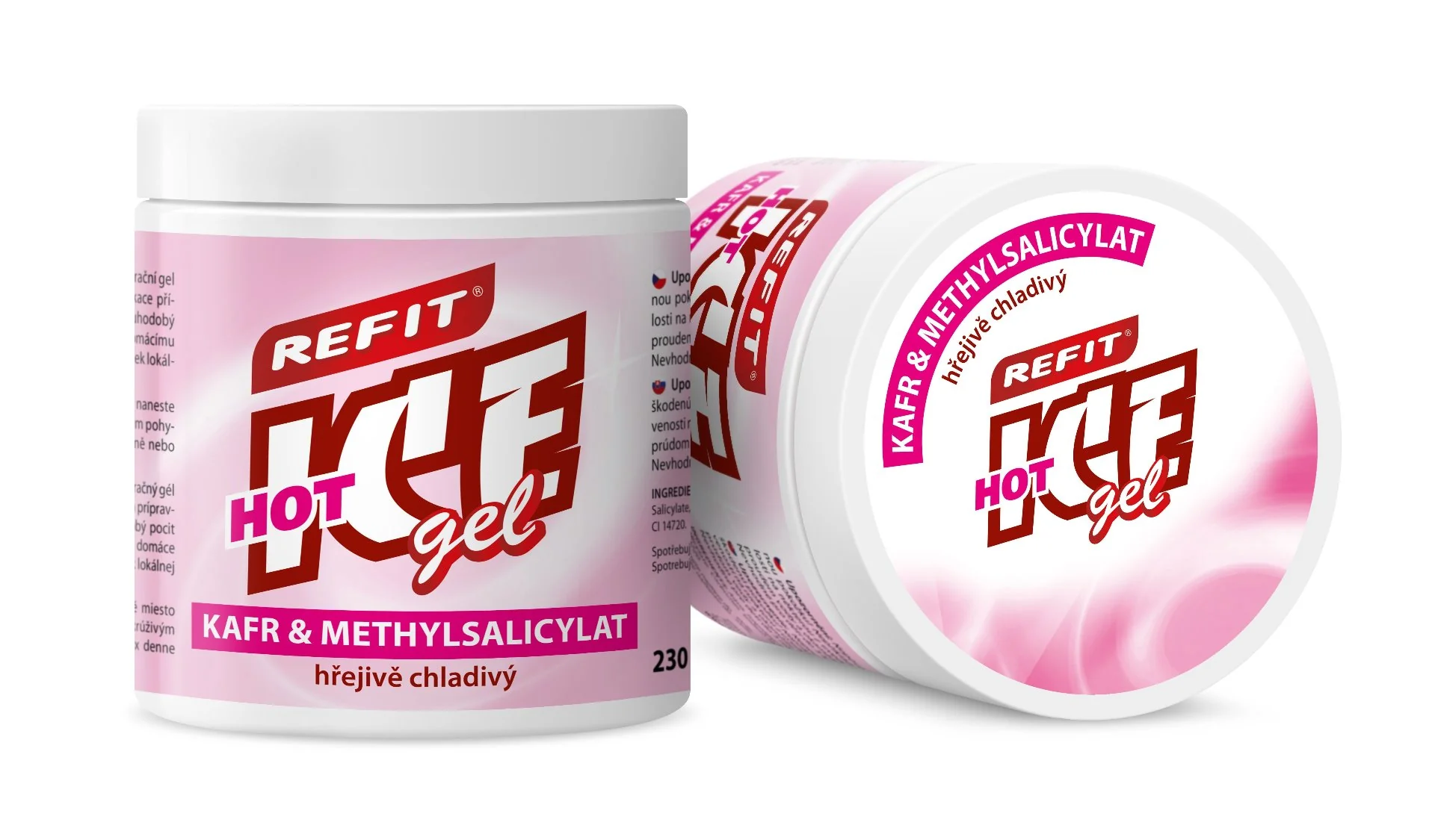 Refit Ice Masážní gel s kafrem 230 ml