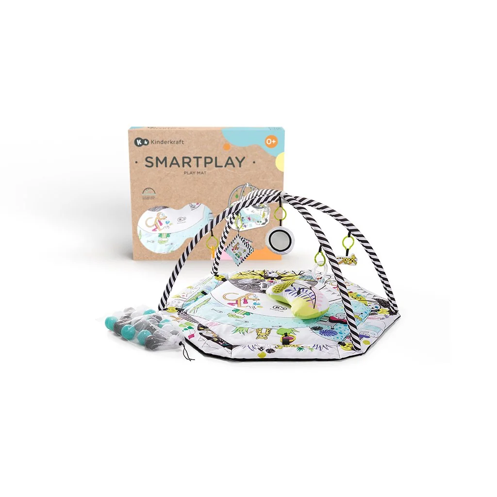 Kinderkraft Deka na hraní Smartplay