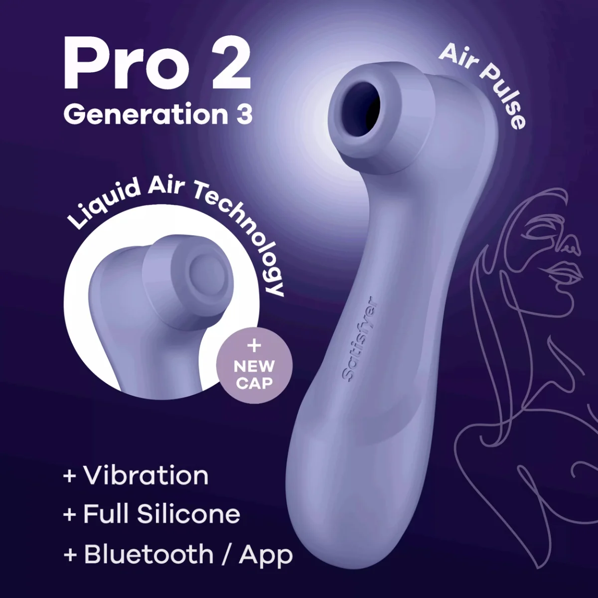 Satisfyer Pro 2 Gen3 Lilac